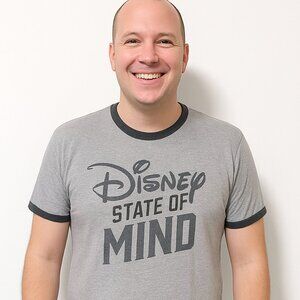 Disney Parks “Disney State Of Mind” Ringer Graphic Tee